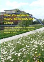 Urban Environments - History, Biodiversity & Culture