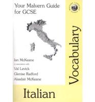 Your Malvern Guide for GCSE. Italian Vocabulary