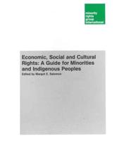 Economic, Social and Cultural Rights