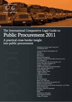 International Comparative Legal Guide to Public Procurement