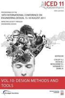 Proceedings of Iced11, Vol. 10: Design Methods and Tools Part 2