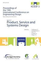 Proceedings of Iced13 Volume 4: Product, Service and Systems Design