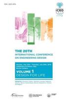 The 20th International Conference on Engineering Design (ICED15)