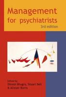 Management for Psychiatrists