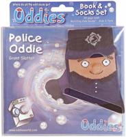 Police Oddie Book and Sock Set