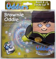 Brownie Oddie Book and Sock Set