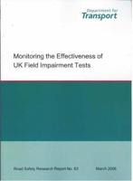 Monitoring the Effectiveness of UK Field Impairment Tests