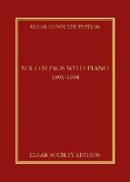 Solo Songs With Piano, 1901-1934
