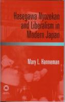 Hasegawa Nyozekan and Liberalism in Modern Japan