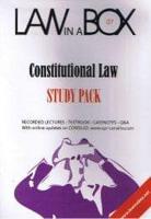Constitutional Law in a Box. Study Pack