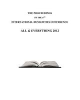 The Proceedings of the 17th International Humanities Conference