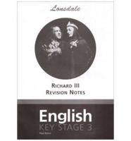 Key Stage 3 Shakespeare Richard III