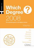 Which Degree? 2008 Vol. 2