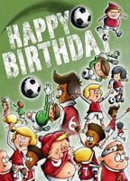 Happy Birthday - Soccer
