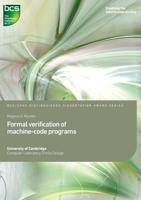 Formal Verification of Machine-Code Programs