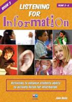 Listening for Information Book 2, Year 3-6