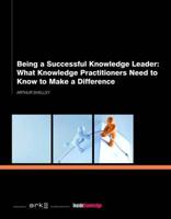 Being a Successful Knowledge Leader