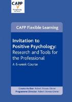 Invitation to Positive Psychology