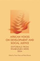 African Voices on Development and Social Justice