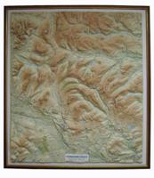 Yorkshire Dales Relief Map
