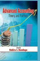 Advanced Accountancy: Theory and Practice (HB)