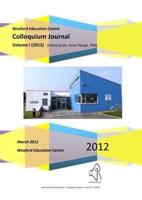 Wexford Education Centre Colloquium Journal. Volume 1 (2012)
