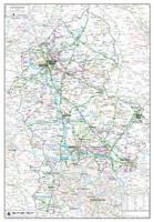 Staffordshire County Planning Map