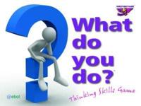 Purple Parrot Games: What Do You Do? Purple Parrot Thinking Skills Game