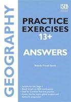Geography Practice Exercises 13+ Answers