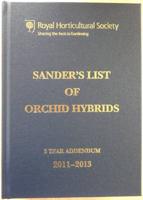 Sander's List of Orchid Hybrids 3 Years Addendum 2011-2013
