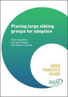 Placing Large Sibling Groups for Adoption