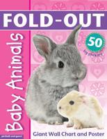 Fold-Out Poster Sticker Book: Baby Animals