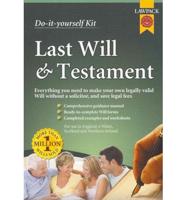 Last Will and Testament Kit