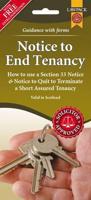 Notice to End Tenancy Form Pack (Scotland)