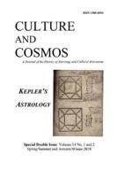 Culture and Cosmos: Kepler's Astrology