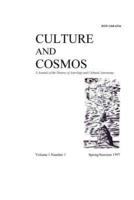Culture and Cosmos Vol 1 Number 1