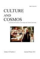 Culture and Cosmos: Vol 18 number 2