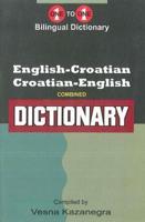 English-Croatian Croatian-English Dictionary