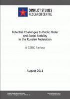 Potential Challenges to Public Order and Social Stability in the Russian Federation