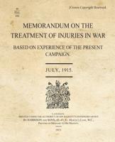 Memorandum - Treatment of Injuries in War