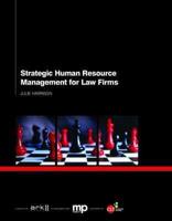 Strategic Human Resource Management for Law Firms