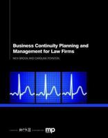 Business Continuity Planning and Management for Law Firms
