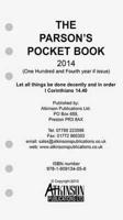 The Parson's Pocket Book Diary 2014
