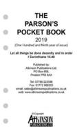 The Parson's Pocket Book Loose Leaf Clerical Diary