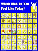 Which Blob Do You Feel Like Today? Set of 5 Posters