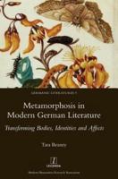 Metamorphosis in Modern German Literature