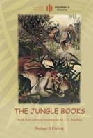 The Jungle Books: With Over 55 Original Illustrations (Aziloth Books)