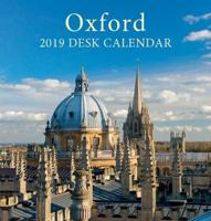 Oxford Colleges Mini Desktop Calendar - 2019