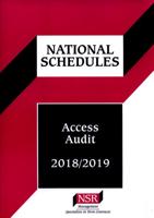 National Schedules. Access Audit