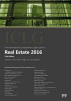 The International Comparative Legal Guide To: Real Estate 2016 2016